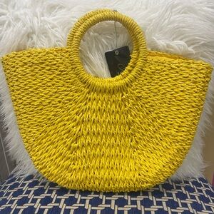 Summer yellow bag